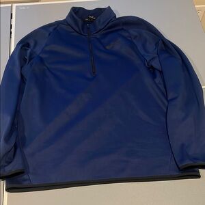 Men's Blue Nike Dri-Fit Long Sleeve Shirt